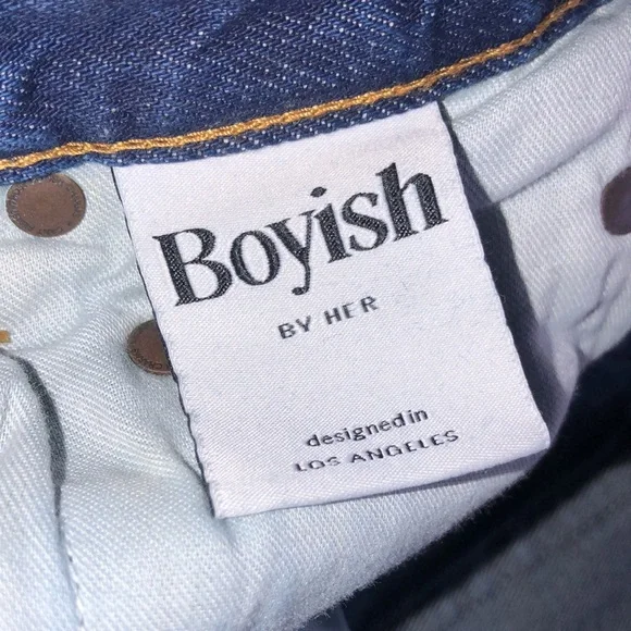 Boyish The Tommy Straight Leg Jean in Stage Door - Picture 9 of 11